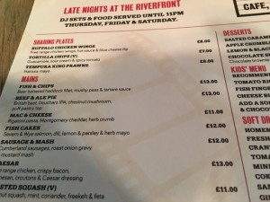 Riverside Bar & Restaurant, Southbank, London