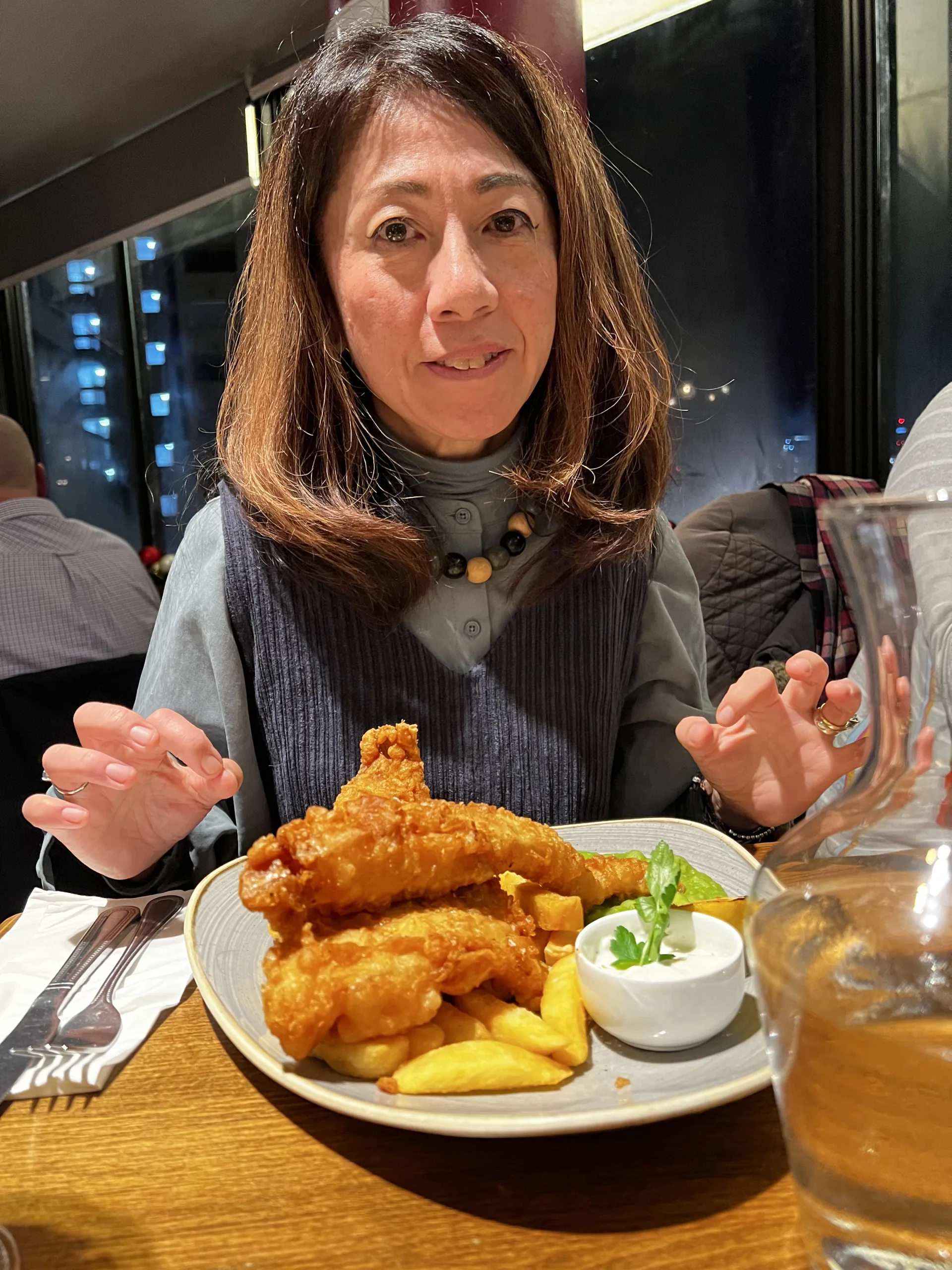 The Duke of Sussex, London SE1 7AY, 9 February 2024 – 10 years anniversary of Fish and Chips critic